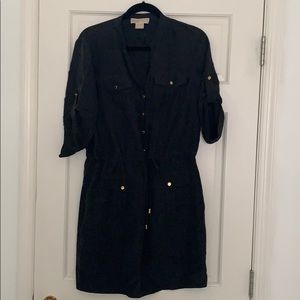 Michael Kors black silk summer dress, size M